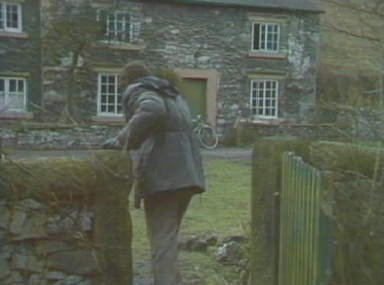 Charles spots an unattended bicycle, and approaches