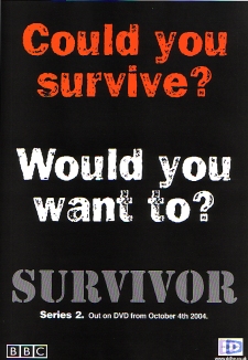 Series two Survivors DVD advert from Dreamwatch 122