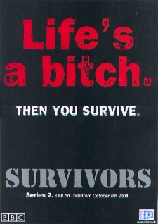 Series two Survivors DVD advert from the TV Zone 181