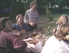 The party scene from 'Over the Hills'