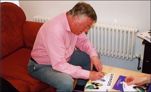 Pennant Roberts at the Survivors series one DVD studio day in London in 2003