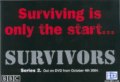 Series two Survivors DVD advert from the November 2004 edition of SFX