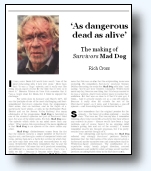 Front cover of 'As Dangerous Dead As Alive'