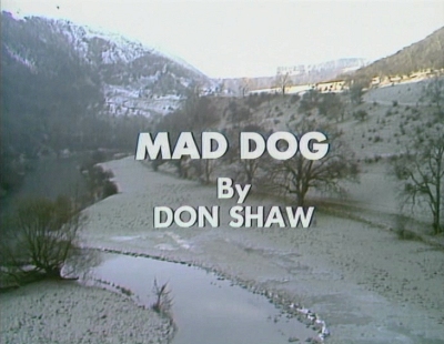 Title screen for Survivors episode Mad Dog