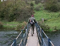 Heading across the river