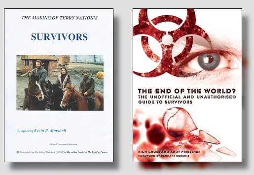 Covers of two unofficial guidebooks to Survivors