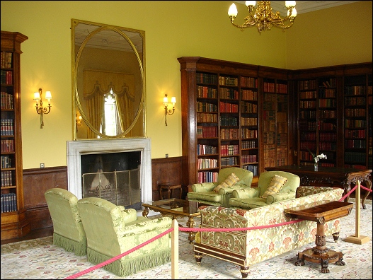 Hampton Court - library