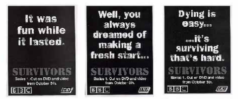 Survivors series one DVD, adverts from Dreamwatch 110, 2003