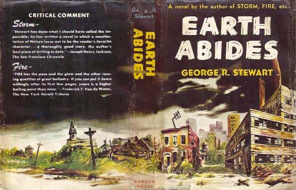 Earth Abides paperback cover, first edition